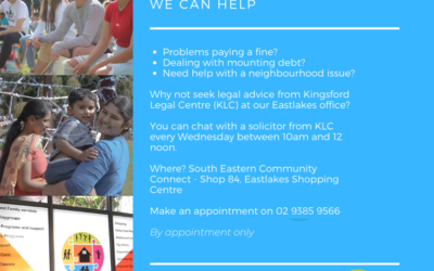 UNSW legal centre helps Eastlakes locals with free advice