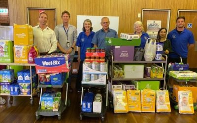 Rotary Maroubra rolls out a truck-full of donations for Mascot locals