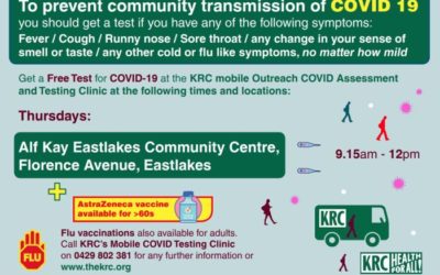 Free testing and vaccines in Eastlakes every Thursday