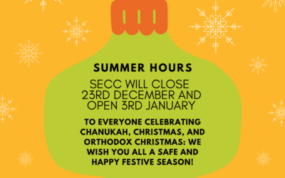 Holiday Closing Hours | Mental Health Support Numbers